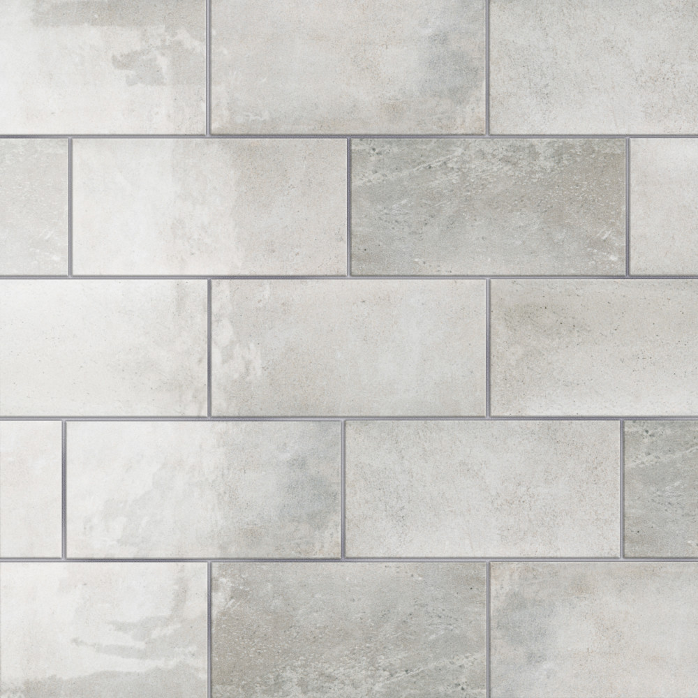 Camden Grey 4 in. x 8 in. Ceramic Wall Tile