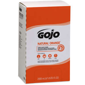 GOJO, NATURAL* ORANGE™ Pumice Hand Cleaner Lotion Soap, PRO™ TDX™ Dispenser 2000 mL Cartridge