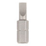 Slotted Insert Bit, #6 Screw, #1 Tip, 1 in. L