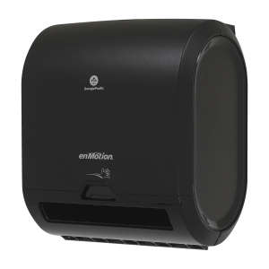 Georgia Pacific, enMotion Flex Mini Automated Touchless Roll Paper Towel Dispenser, Black