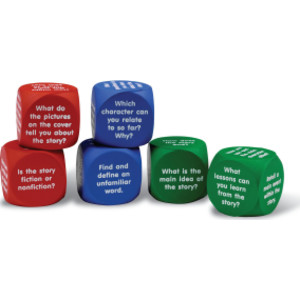 Reading Comprehension Cubes, 6/set