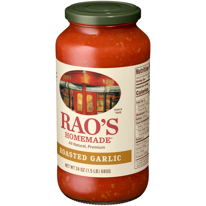 Roasted Garlic Sauce, 24 oz - Right angle Image