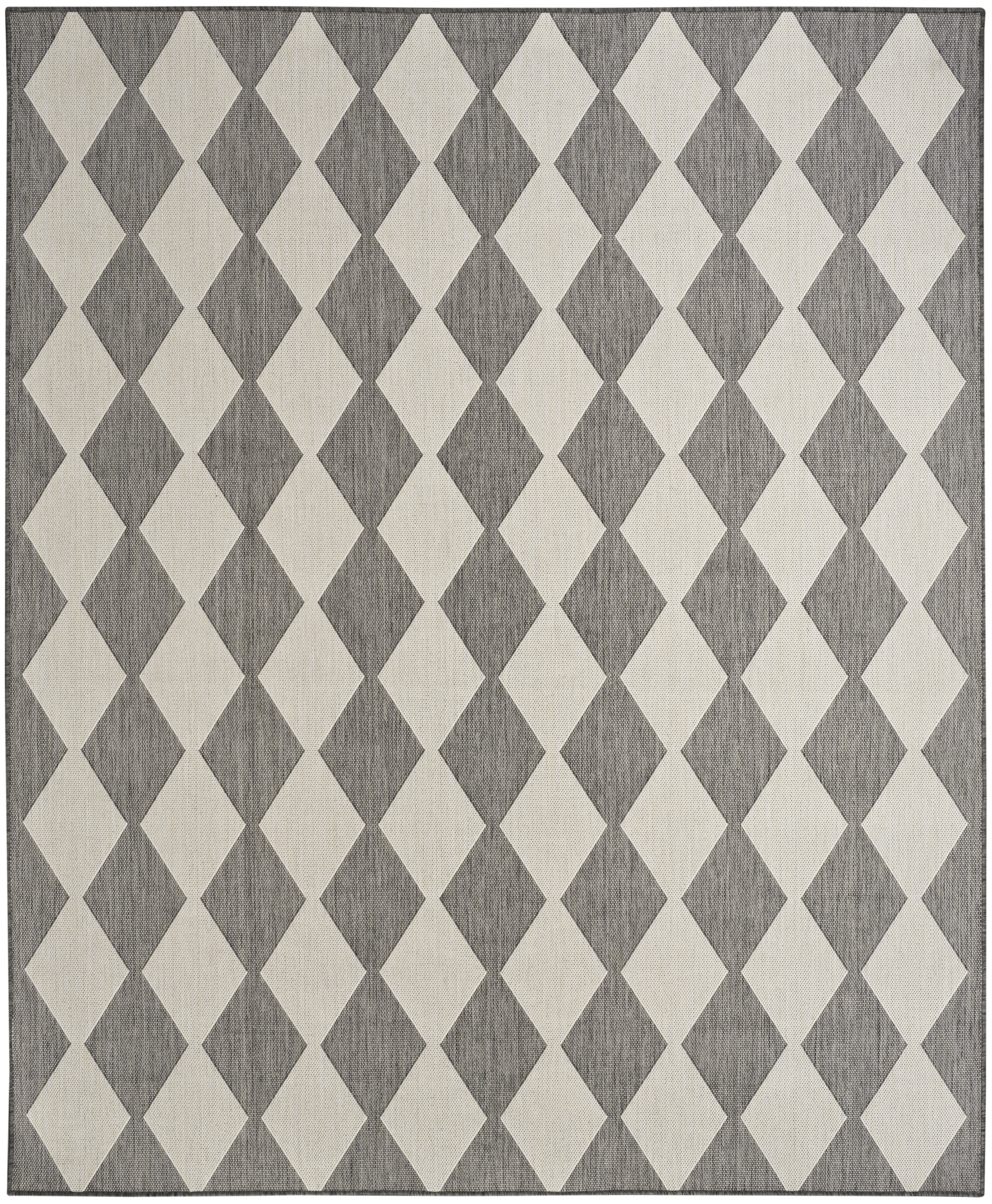 Nourison Positano 8' x 10' Charcoal Modern Rug