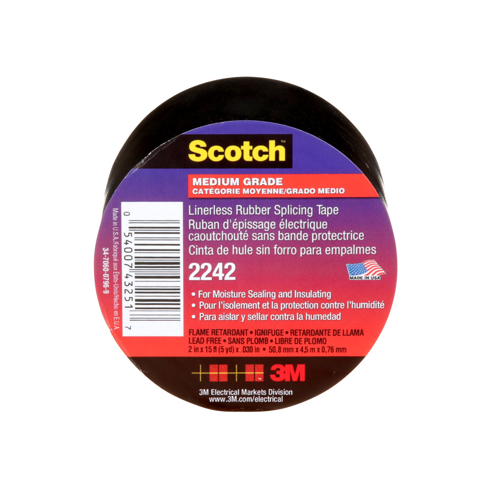 3M™ Linerless Electrical Rubber Tape 2242