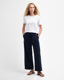 Christie Wide-Leg Trousers Classic Navy