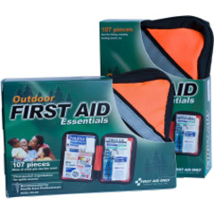 Outdoor First Aid Kit, 107 Piece, Fabric Case