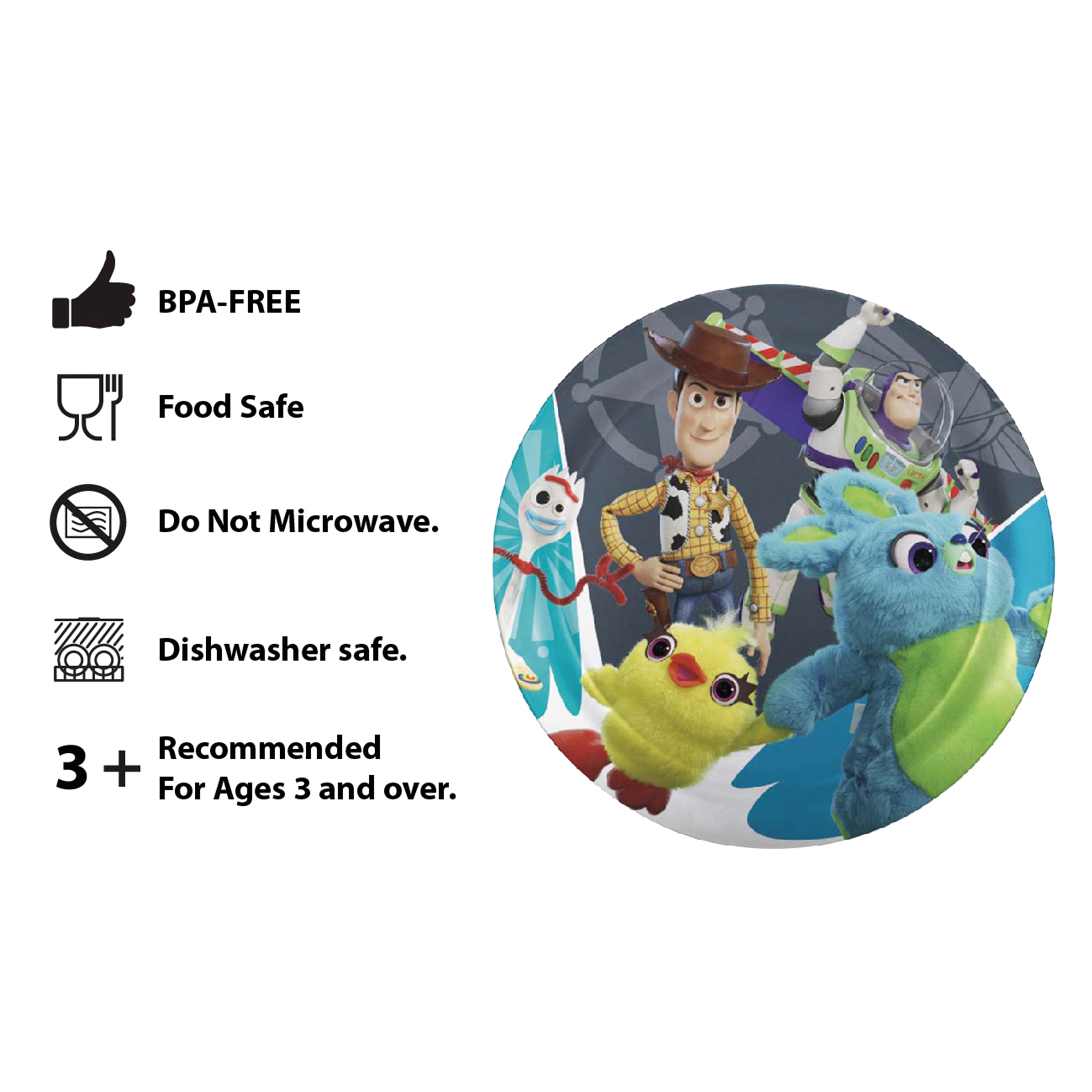 Disney Pixar Dinnerware Set, Woody, Buzz and Friends, 5-piece set slideshow image 7 Disney Pixar Dinnerware Set, Woody, Buzz and Friends, 5-piece set slideshow image 7