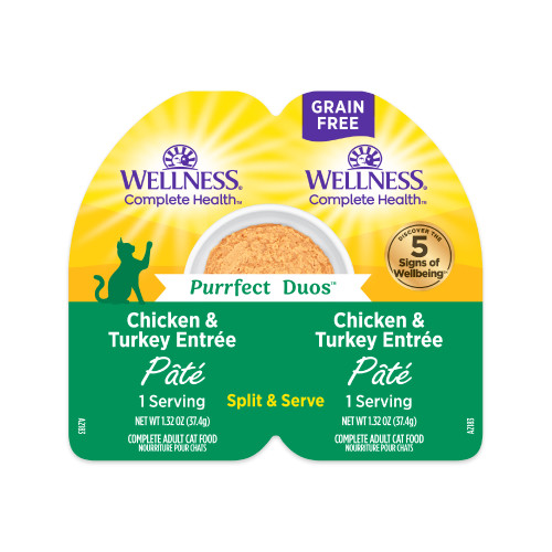 Wellness Complete Health Purrfect Duos Chicken & Turkey Front packaging