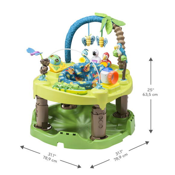 Life In The Amazon Triple Fun Bouncing Activity Saucer Specifications
