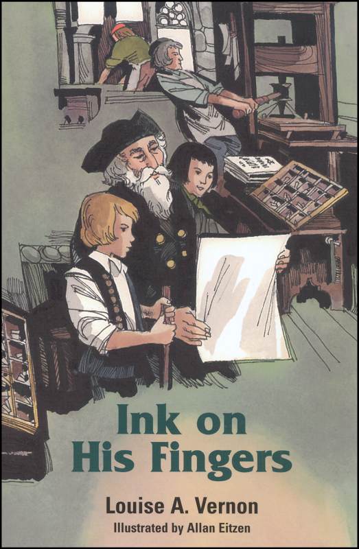Ink on His Fingers