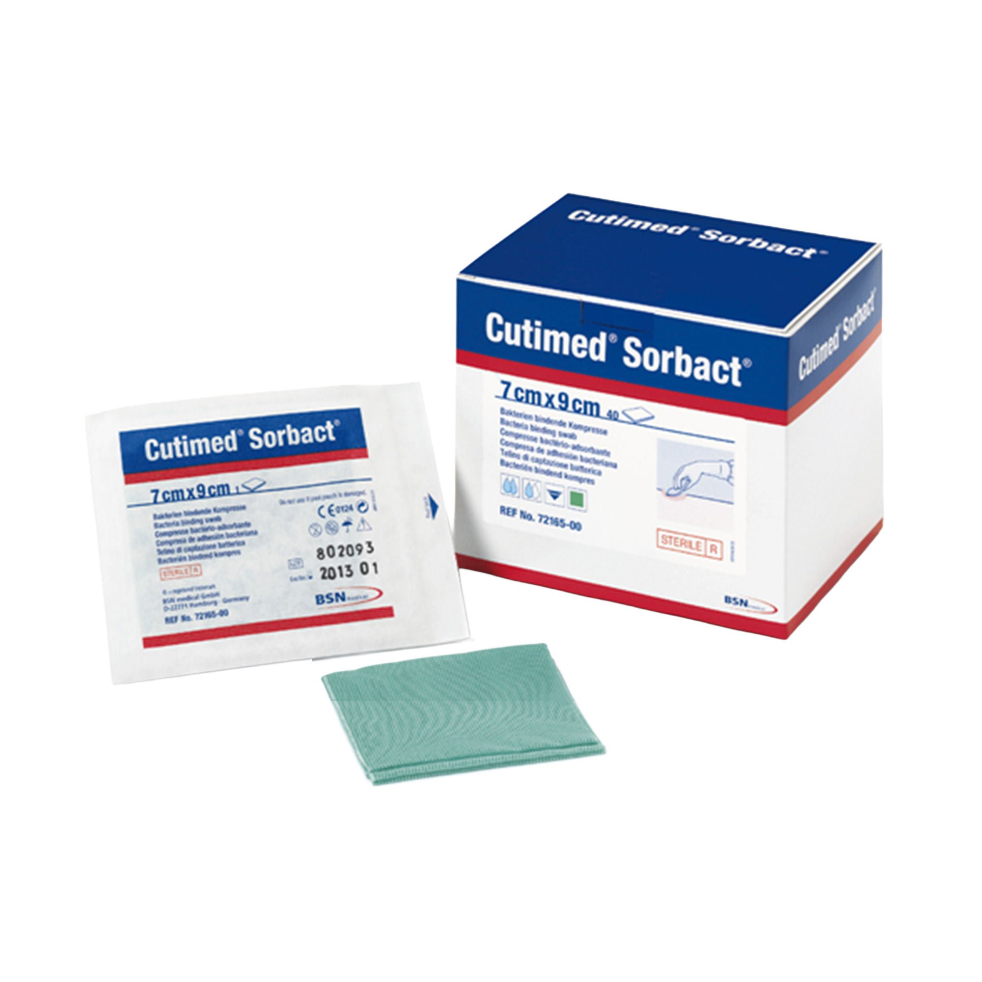 Cutimed® Sorbact® Antimicrobial Mesh Dressing, 2¾ x 3½ Inch