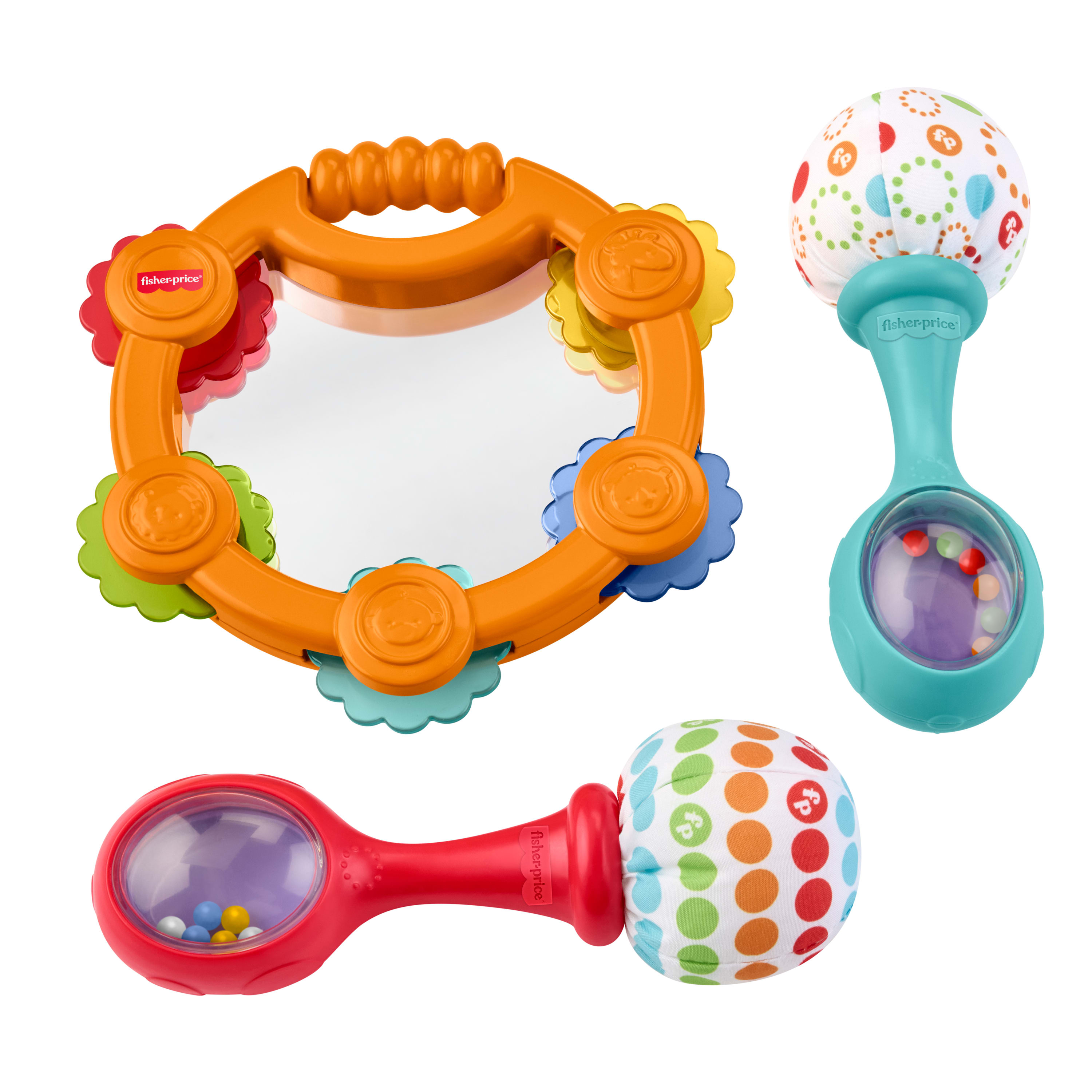 Fisher-Price Tambourine & Maracas Gift Set