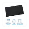 Boardwalk,  LLDPE Liner, 45 gal Capacity, 40 in Wide, 46 in High, 0.7 Mils Thick, Black