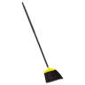Rubbermaid Commercial, 10in, Jumbo Smooth Sweep Angle Broom, Metal Handle, Polypropylene Bristles, Black