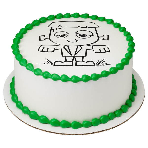 Paintable Frankenstein PhotoCake® Edible Image®