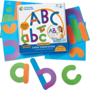 Giant Magnetic Letter Construction, 21-Piece Set