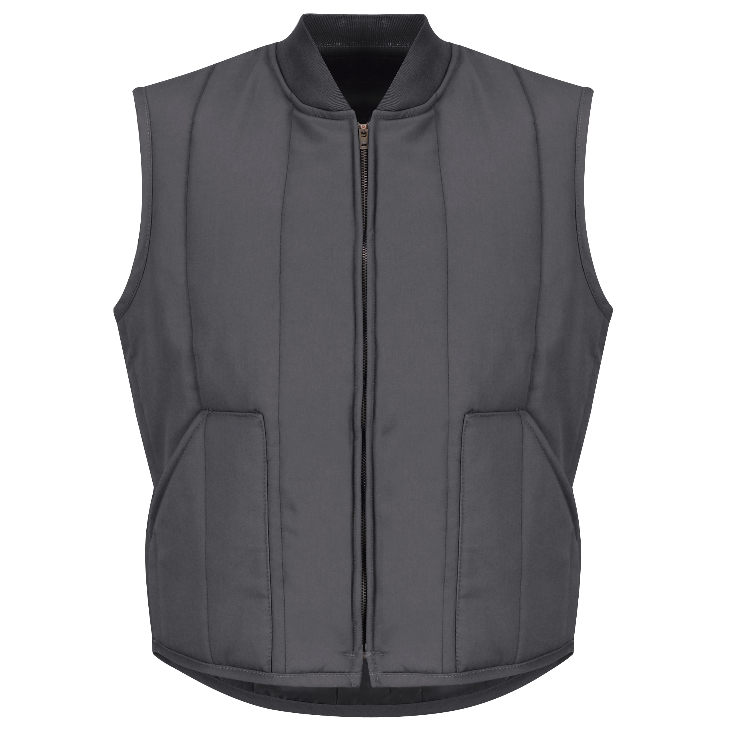 Quilted Vest-Red Kap