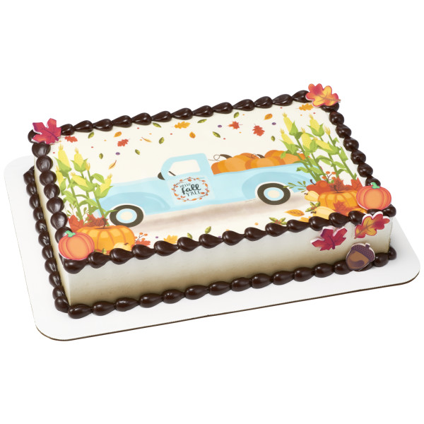 Hello Fall Y'all PhotoCake® Edible Image®