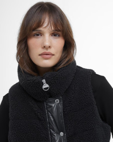 Archer Fleece Gilet Classic Black