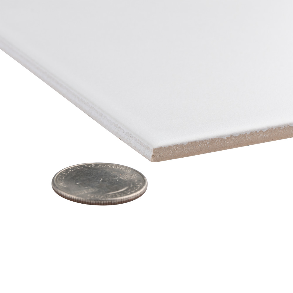 Sample – Revival White Ceramic Floor and Wall Tile