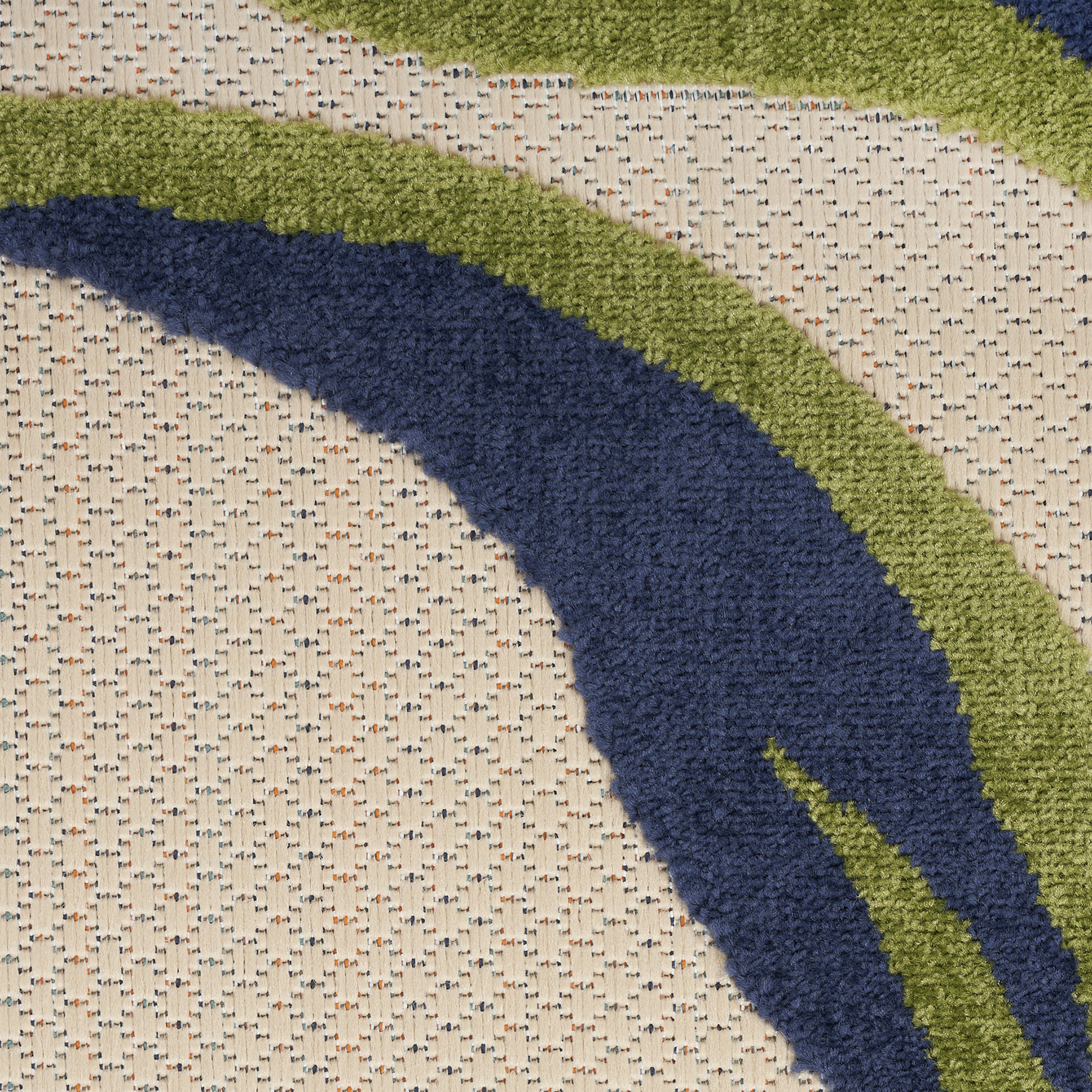 Nourison Aloha 2'3" x 10' Multicolor Contemporary Rug