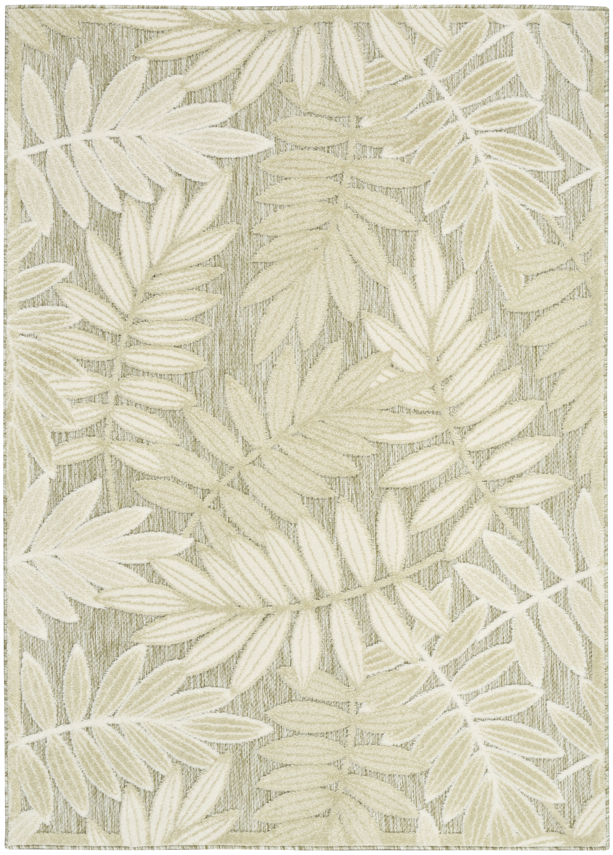 Nourison Aloha 7'10" x 10'6" Ivory Sage Modern Rug