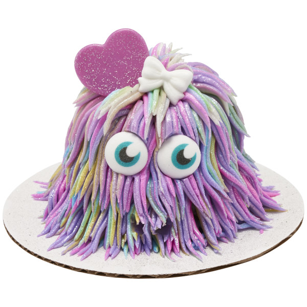 Shimmer Hearts Cupcake Rings