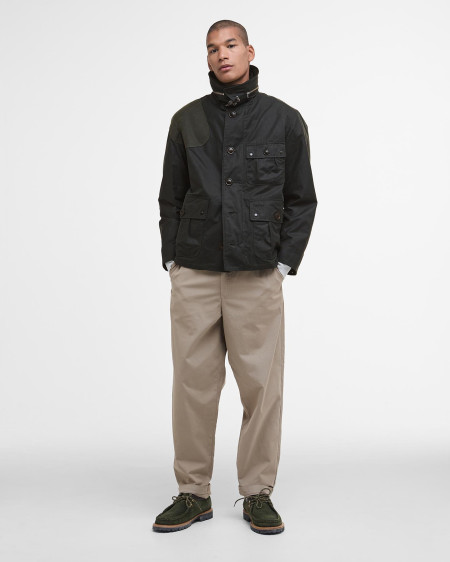 Giacca cerata Forest Barbour x TO KI TO
