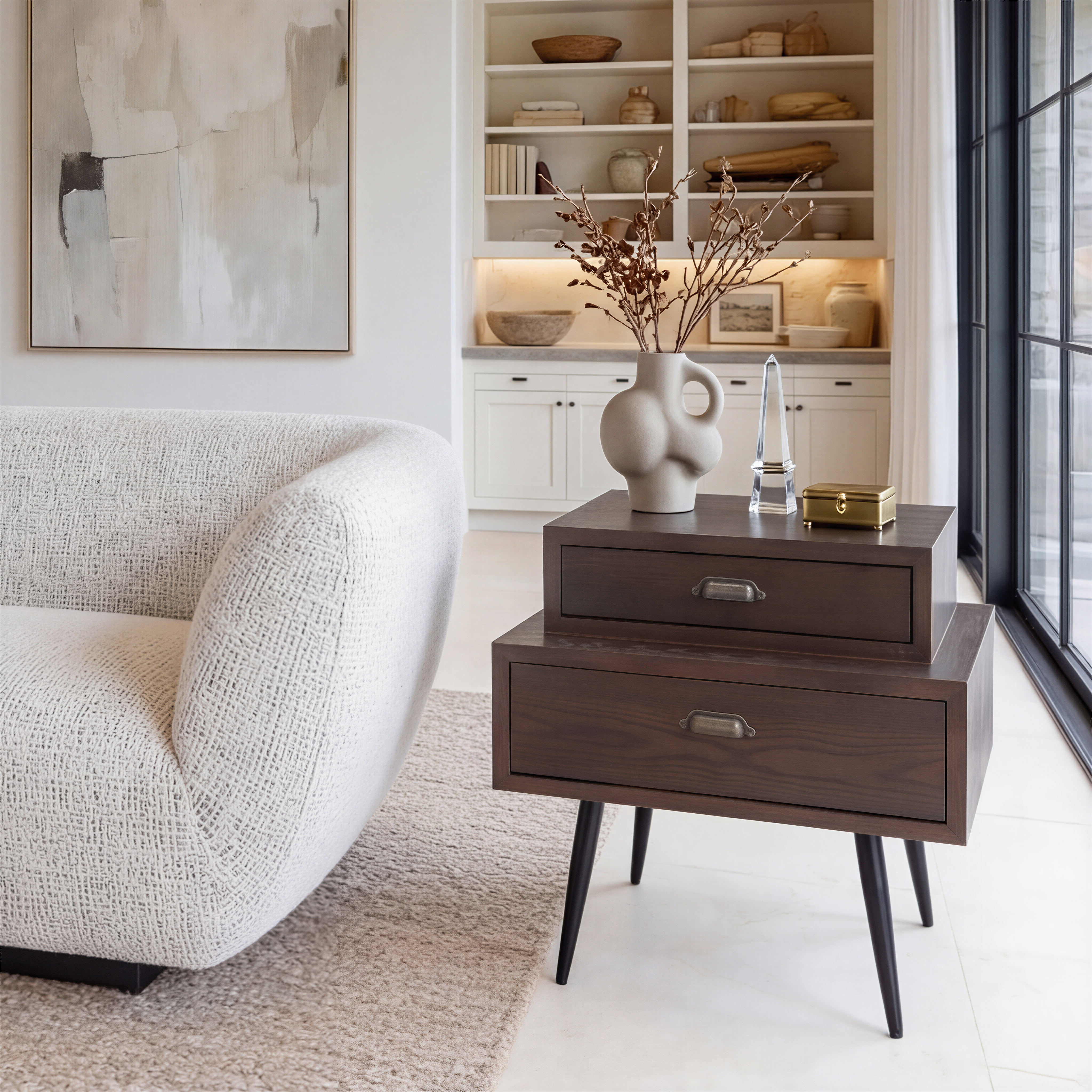 Mechy Side Table Brown product image