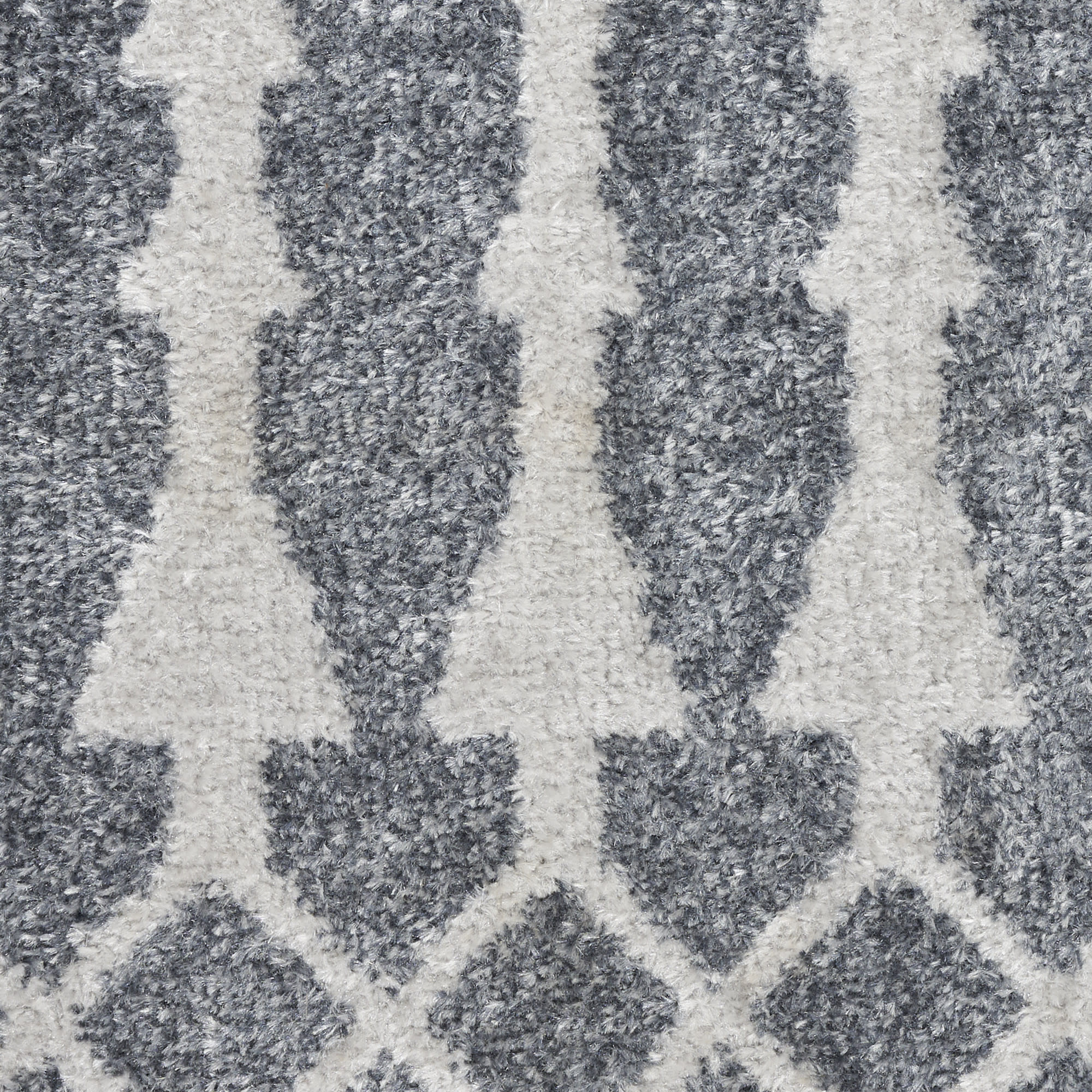 Nourison Astra Machine Washable 2' x 6' Denim Bohemian Indoor Rug