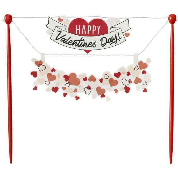 Happy Valentine's Day Banner Layon