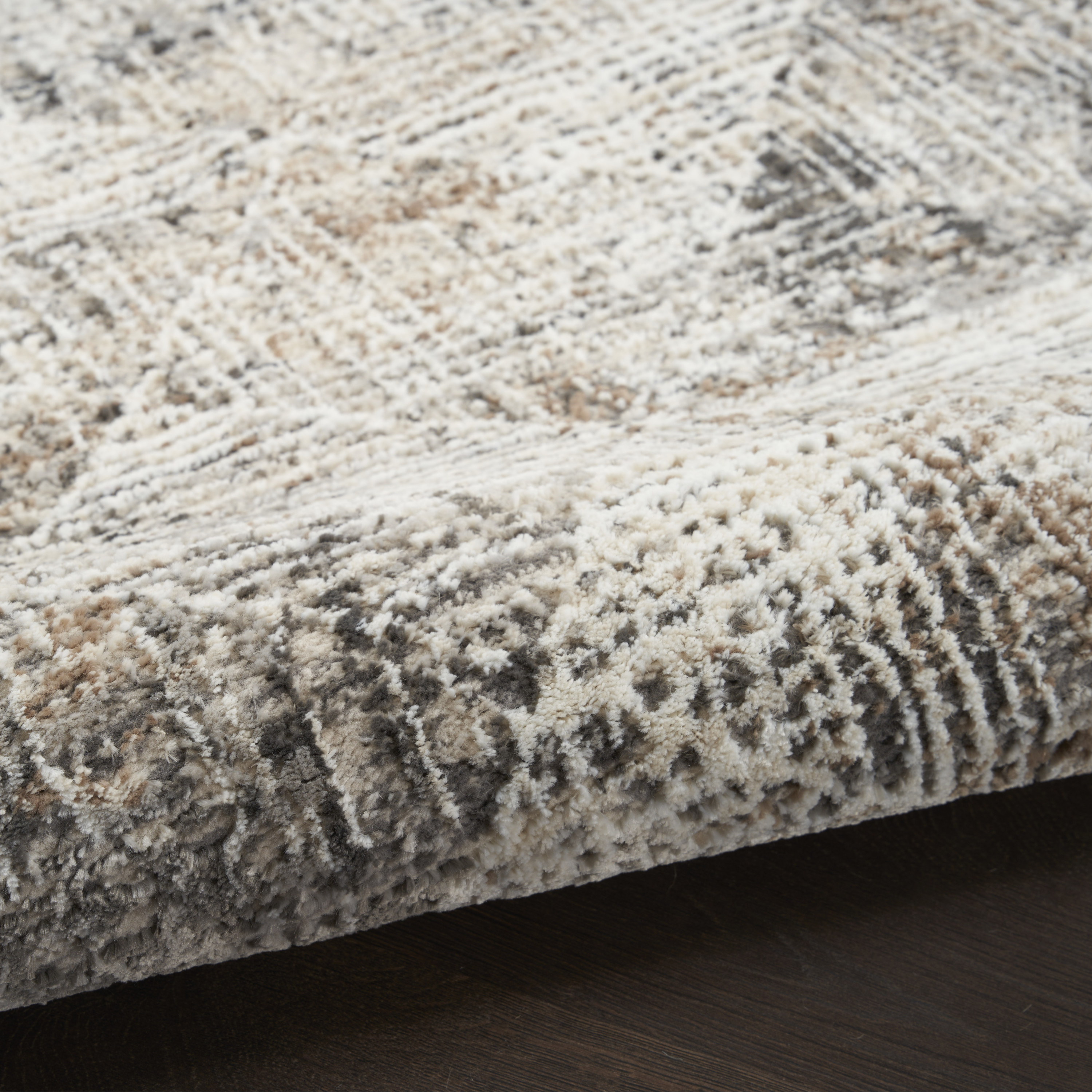 Nourison Sustainable Trends 2'2" x 7'6" Ivory Multicolor Modern Indoor Rug