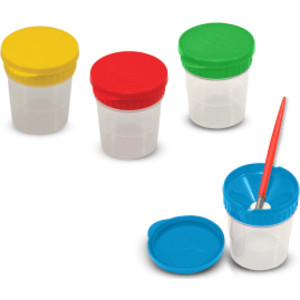 Spill-Proof Paint Cups