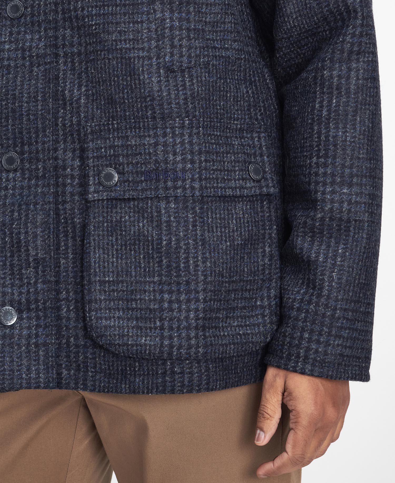 Bedale Check Wool Jacket image number 8