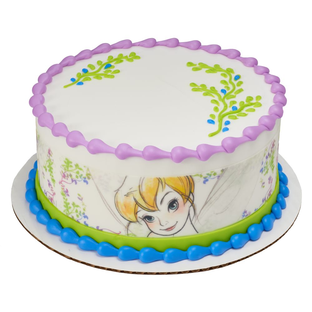 Image Cake Tinker Bell Never Grow Up