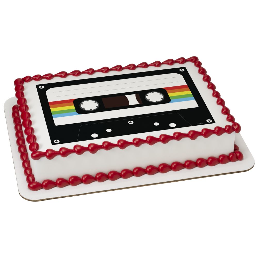 Image Cake Cassette Tape