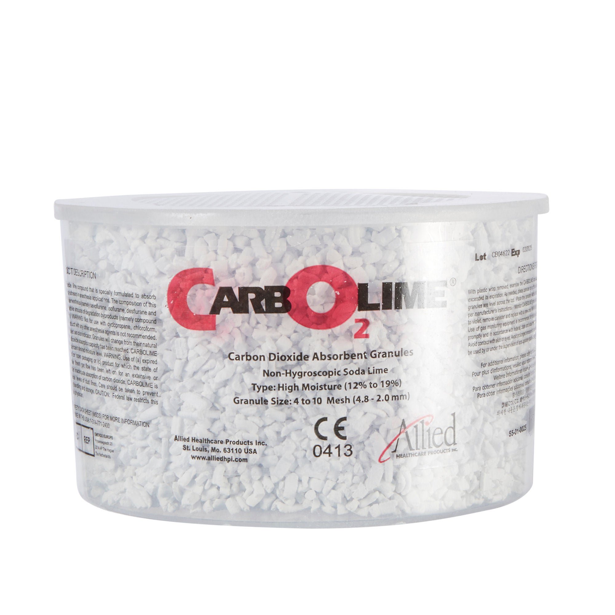 Carbo2Lime™ CO2 Absorbent