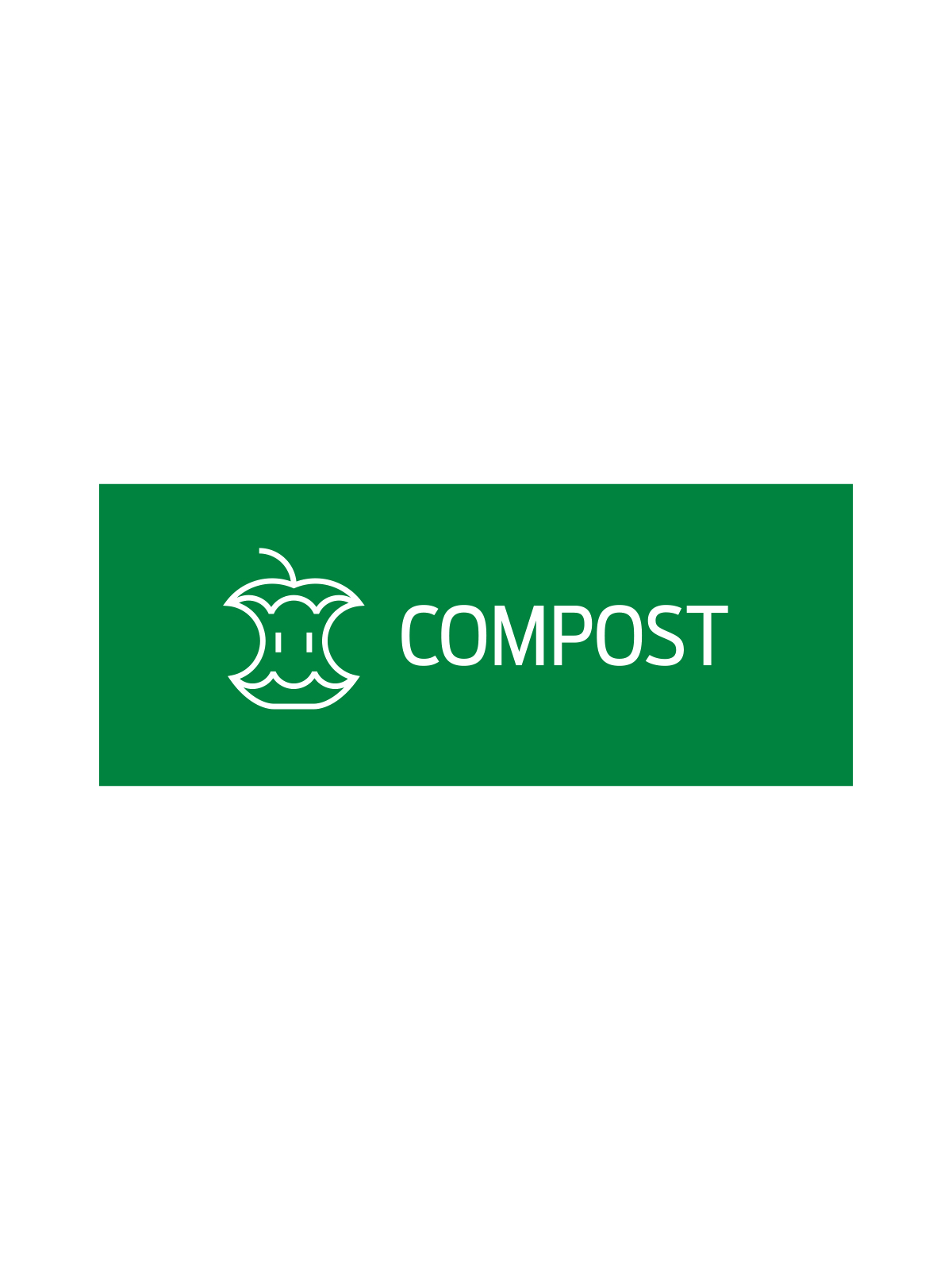 RISE – Double – Sign – Compost – Green