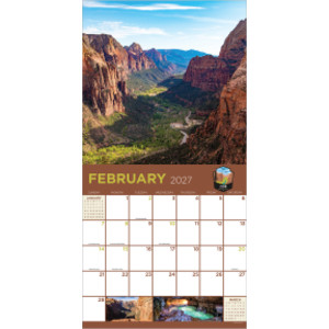 2027 National Parks Wall Calendar