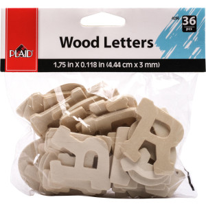 Fun Font Letter Pack, 36 Pieces
