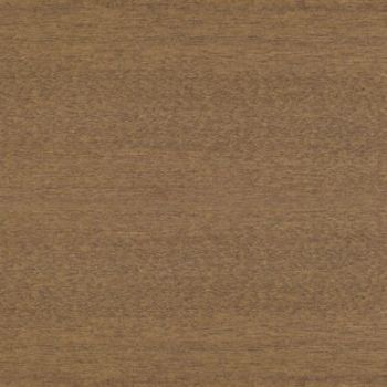 Brown wood-grain panel, fine horizontal grain and subtle knots; lying flat and filling the frame; even diffuse lighting, close-up texture study suggesting plywood or tabletop surface.