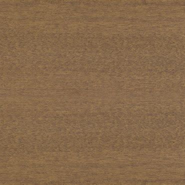 Brown wood-grain panel, fine horizontal grain and subtle knots; lying flat and filling the frame; even diffuse lighting, close-up texture study suggesting plywood or tabletop surface.