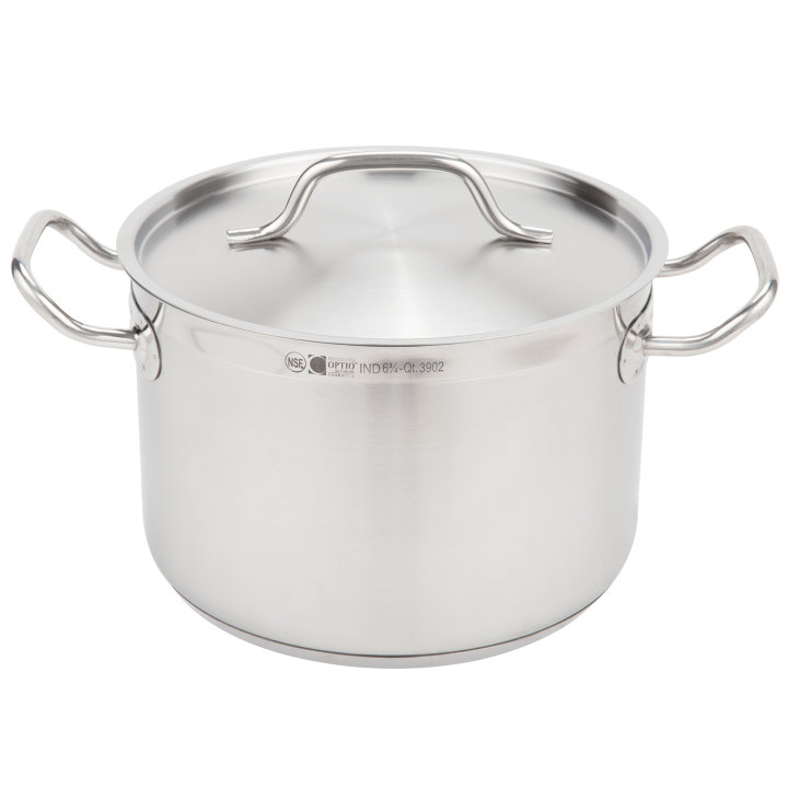 6 ¾-quart Optio™ sauce pot with low-domed cover