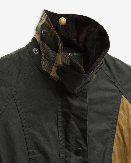 Barbour Re-Loved Beadnell Waxed Jacket - Size 10