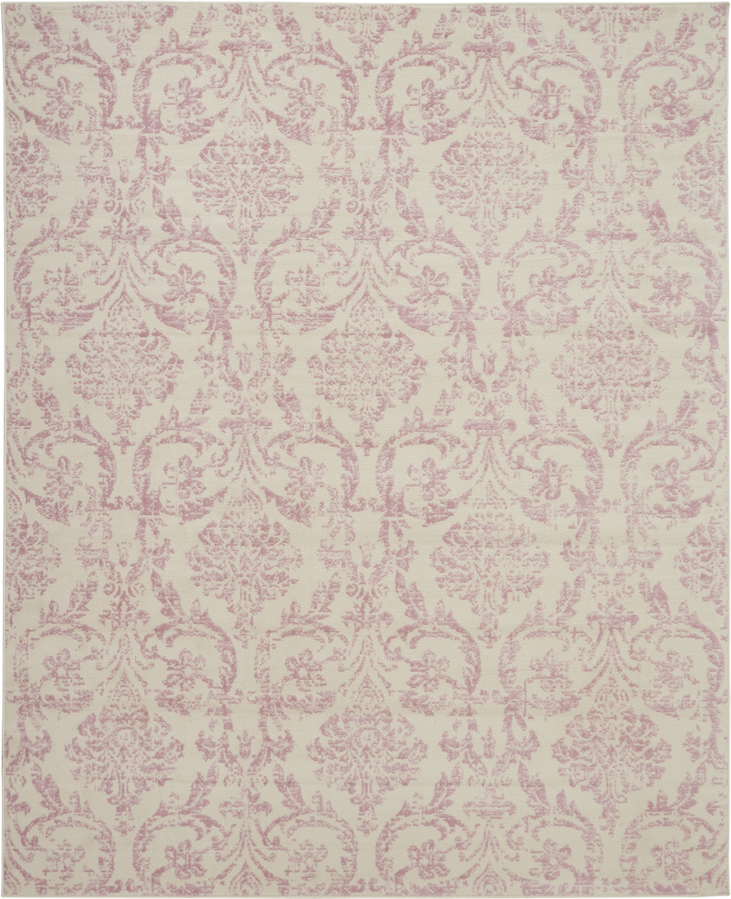 Nourison Jubilant 7' x 10' Ivory Pink Vintage Indoor Rug