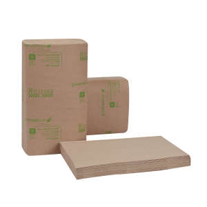 Hillyard, Green Select® Choice, Folded Towel, S-Fold, 1 ply, Natural