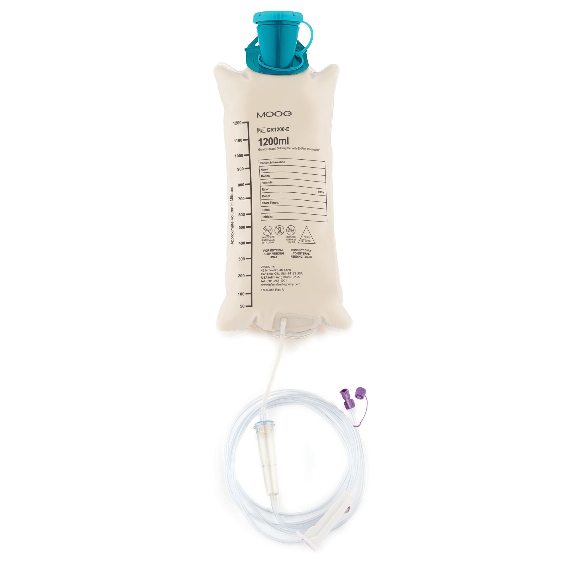 Zevex FEEDING SET, GRAVITY 1200ML (30/CS)