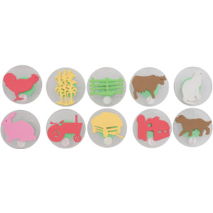 Giant Stampers - Farm Adventure - Set of 10