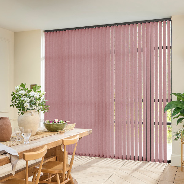 Arran Scarlet Vertical blind
