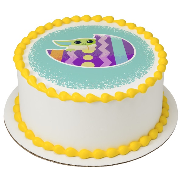 STAR WARS™ The Mandalorian Grogu Easter Egg PhotoCake® Edible Image®
